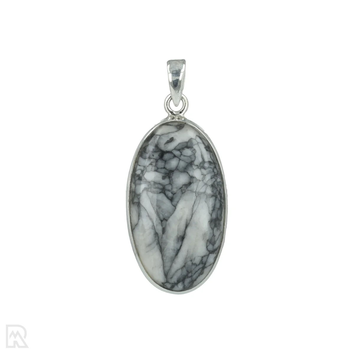 Pinolith-Silber-Anhänger 1 Pinolith-Silber-Anhänger aus Indien mit der Artikelnummer 20586