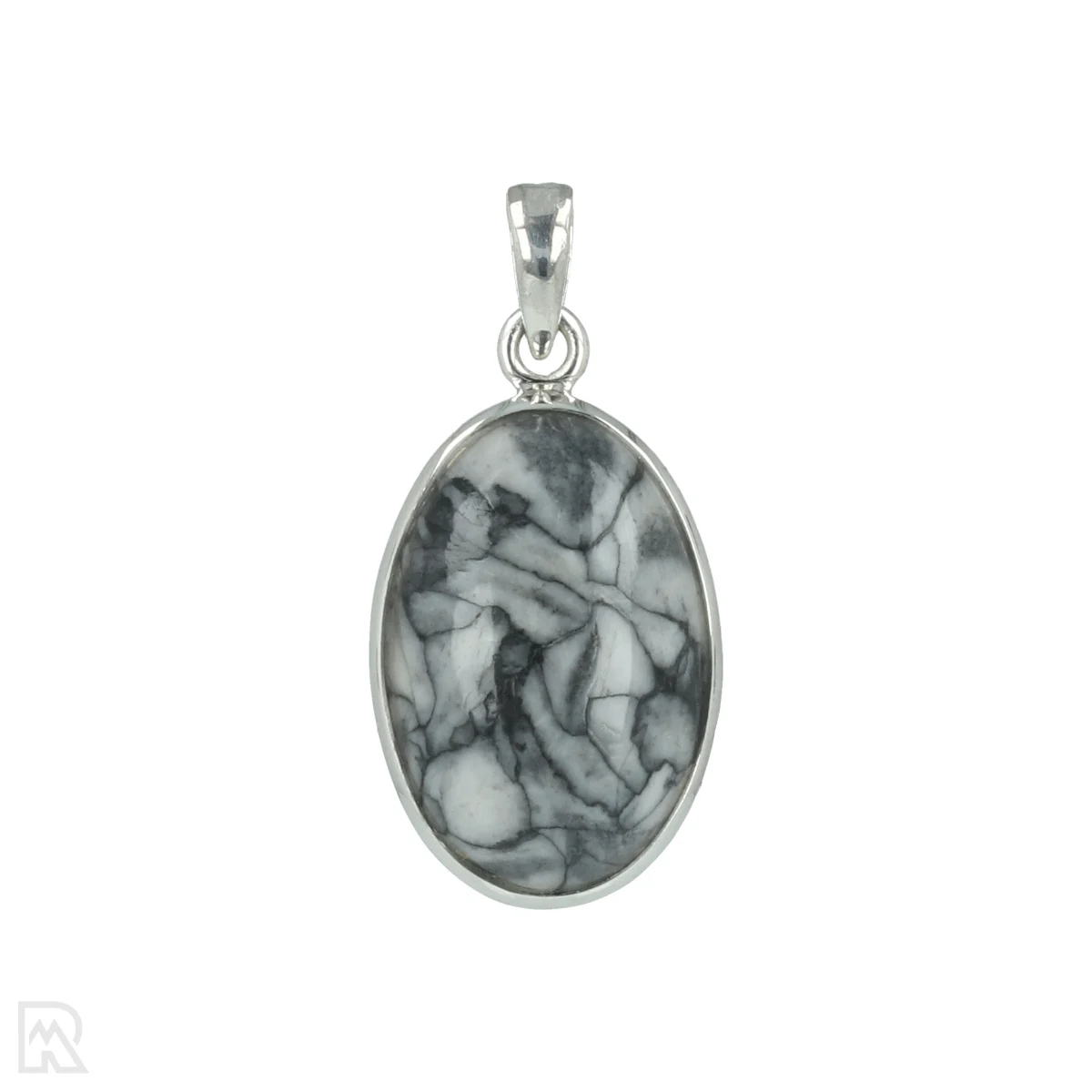 Pinolith-Silber-Anhänger 1 Pinolith-Silber-Anhänger aus Indien mit der Artikelnummer 20588