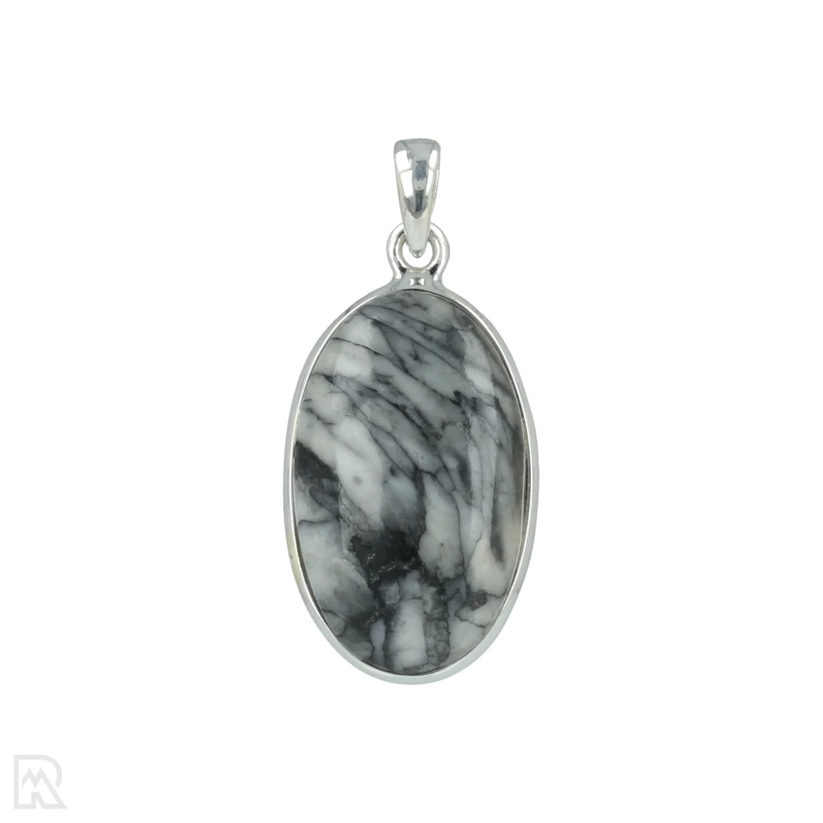 Pinolith-Silber-Anhänger 1 Pinolith-Silber-Anhänger aus Indien mit der Artikelnummer 20592