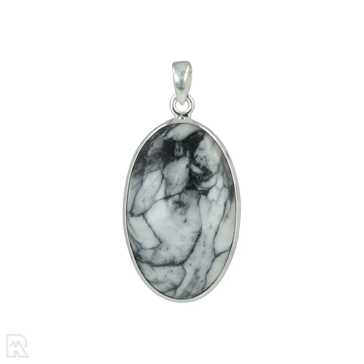 Pinolith-Silber-Anhänger 1 Pinolith-Silber-Anhänger aus Indien mit der Artikelnummer 20593