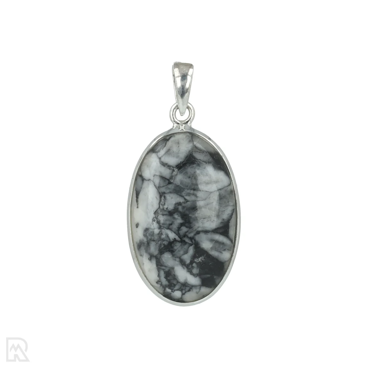 Pinolith-Silber-Anhänger 1 Pinolith-Silber-Anhänger aus Indien mit der Artikelnummer 20599