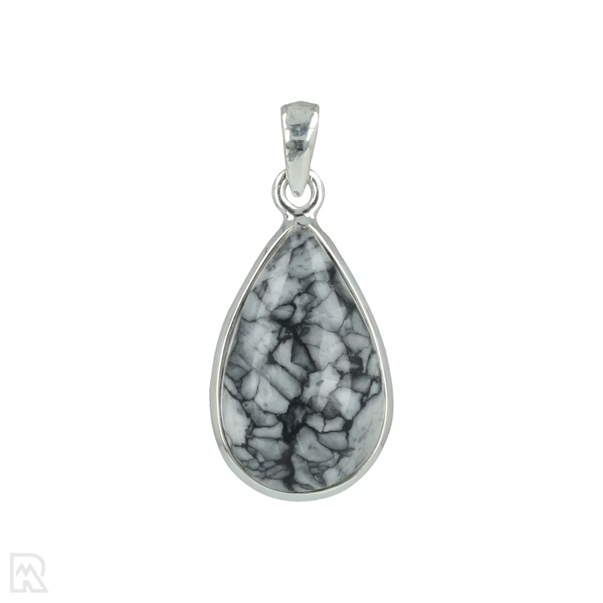 Pinolith-Silber-Anhänger 1 Pinolith-Silber-Anhänger aus Indien mit der Artikelnummer 20603