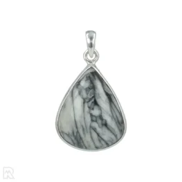 Pinolith-Silber-Anhänger aus Indien mit der Artikelnummer 20604