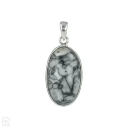 Pinolith-Silber-Anhänger aus Indien mit der Artikelnummer 20605