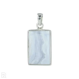 Blue Lace Agaat Zilveren Hanger