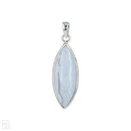 Blue Lace Agaat Zilveren Hanger