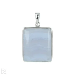 Blue Lace Agaat Zilveren Hanger