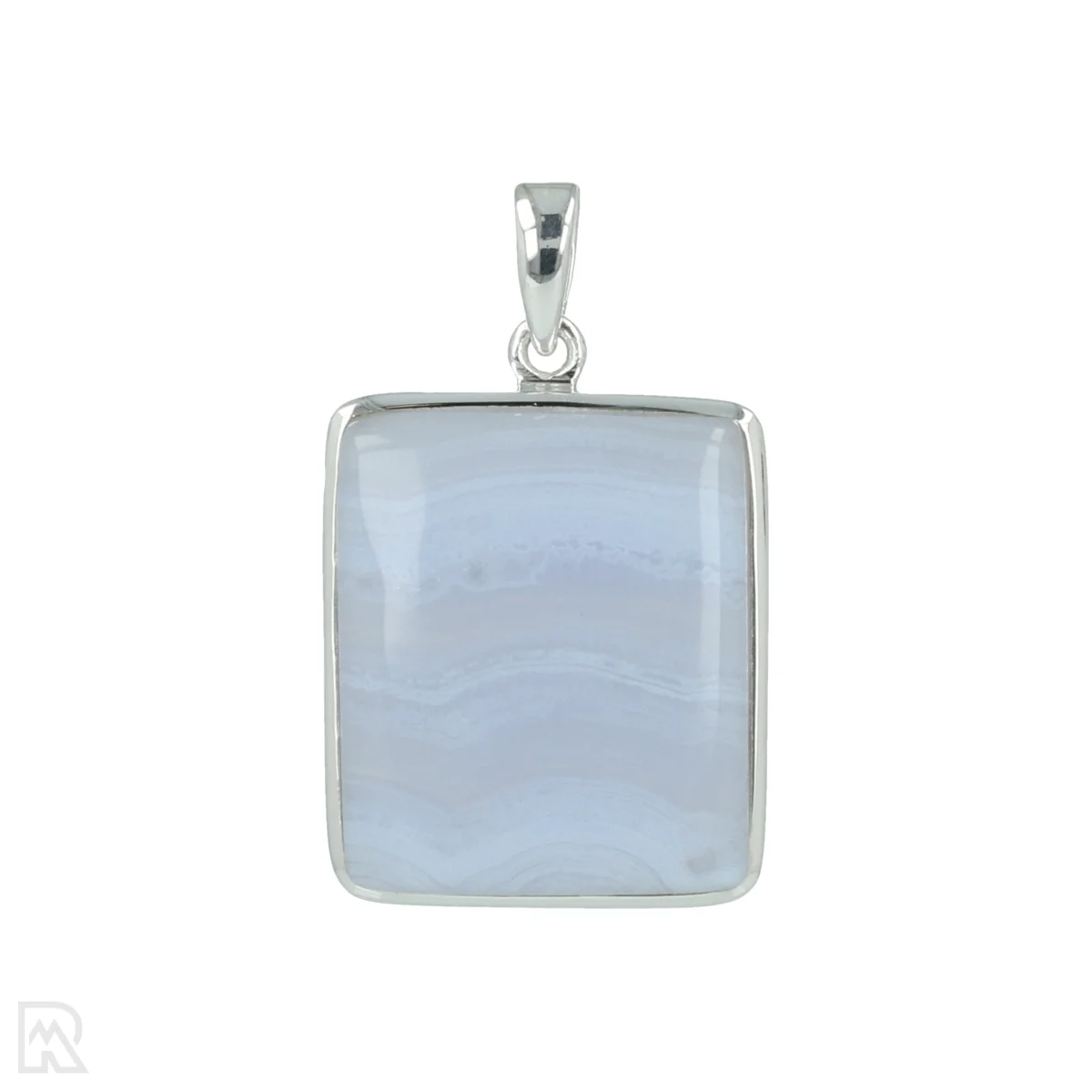 Blue Lace Agaat Zilveren Hanger 1 Blue Lace Agaat Zilveren Hanger