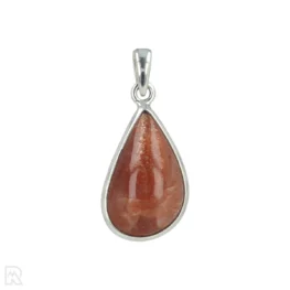 Zonnesteen Zilveren Hanger uit India met artikelnummer 20664