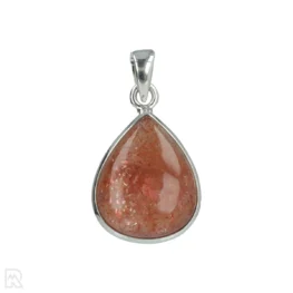Zonnesteen Zilveren Hanger uit India met artikelnummer 20666