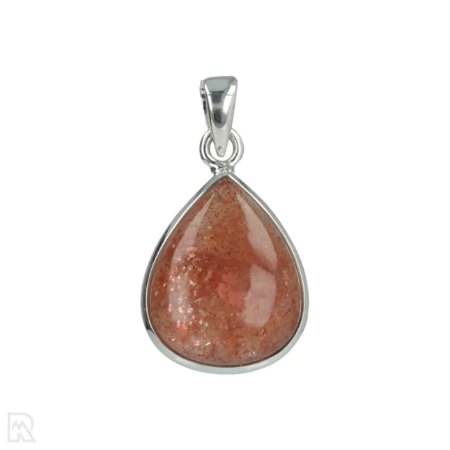 Zonnesteen Zilveren Hanger uit India met artikelnummer 20666