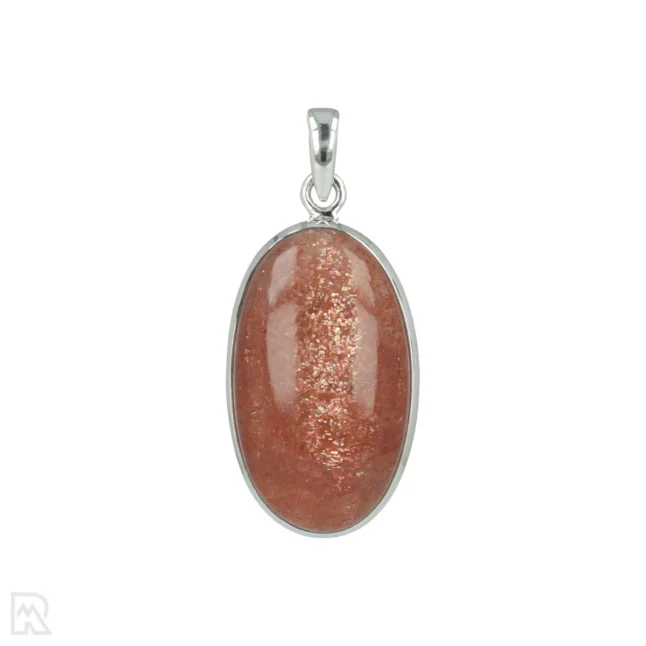 Zonnesteen Zilveren Hanger uit India met artikelnummer 20668