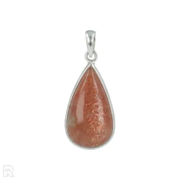 Zonnesteen Zilveren Hanger uit India met artikelnummer 20673
