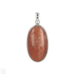 Zonnesteen Zilveren Hanger uit India met artikelnummer 20674