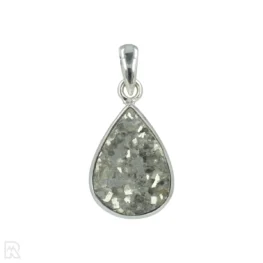 Druzy Pyriet Zilveren Hanger uit India met artikelnummer 20675
