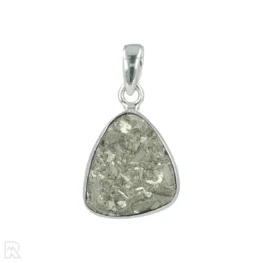 Druzy Pyriet Zilveren Hanger uit India met artikelnummer 20679