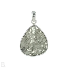 Druzy Pyriet Zilveren Hanger uit India met artikelnummer 20684