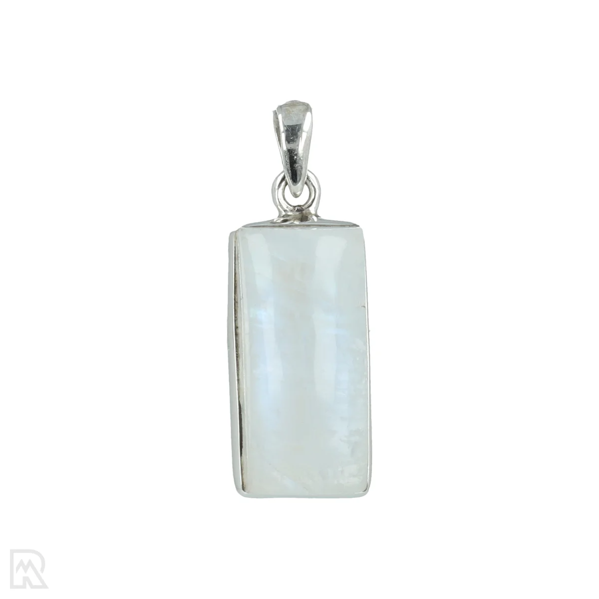 Regenbogen-Mondstein-Silber-Anhänger 1 Regenbogen Mondstein Silber Anhänger aus Indien mit der Artikelnummer 20707