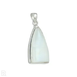 Regenbogen Mondstein Silber Anhänger aus Indien mit der Artikelnummer 20708