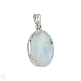 Regenboog Maansteen Zilveren Hanger uit India met artikelnummer 20764