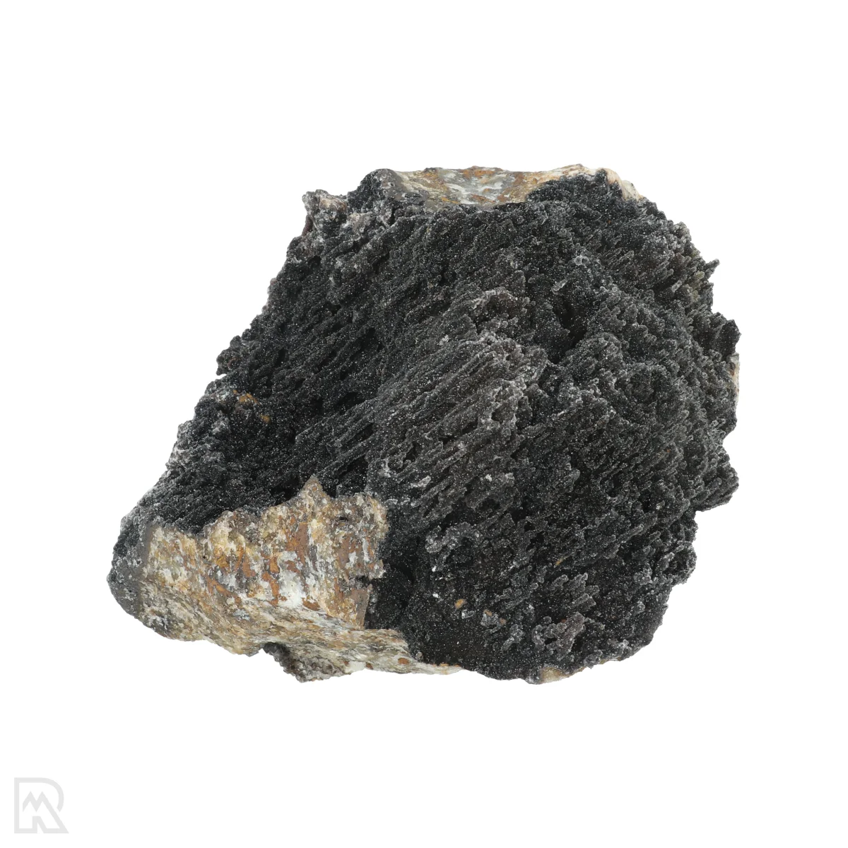 Manganiet met Kwarts 3 Manganit mit Quarz aus Marokko mit der Artikelnummer 20806