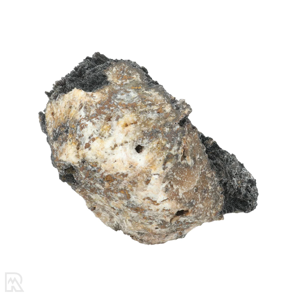 Manganiet met Kwarts 5 Manganit mit Quarz aus Marokko mit der Artikelnummer 20806