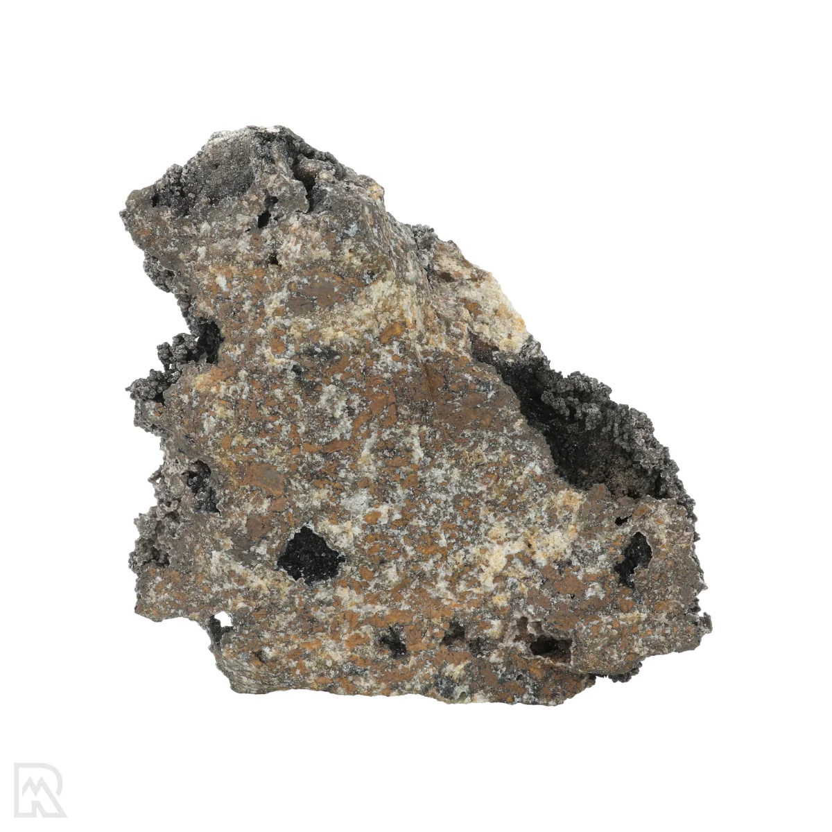 Manganiet met Kwarts 4 Manganit mit Quarz aus Marokko mit der Artikelnummer 20807