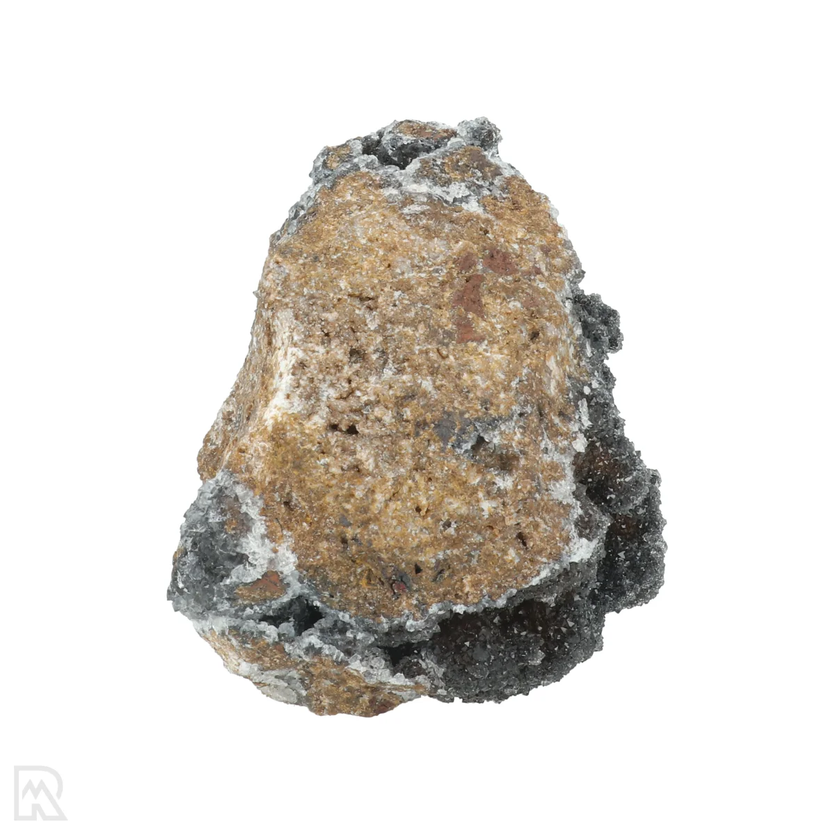 Manganiet met Kwarts 5 Manganit mit Quarz aus Marokko mit der Artikelnummer 20809