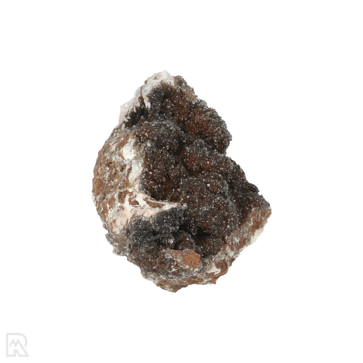 Manganiet met Kwarts 5 Manganit mit Quarz aus Marokko mit der Artikelnummer 20811