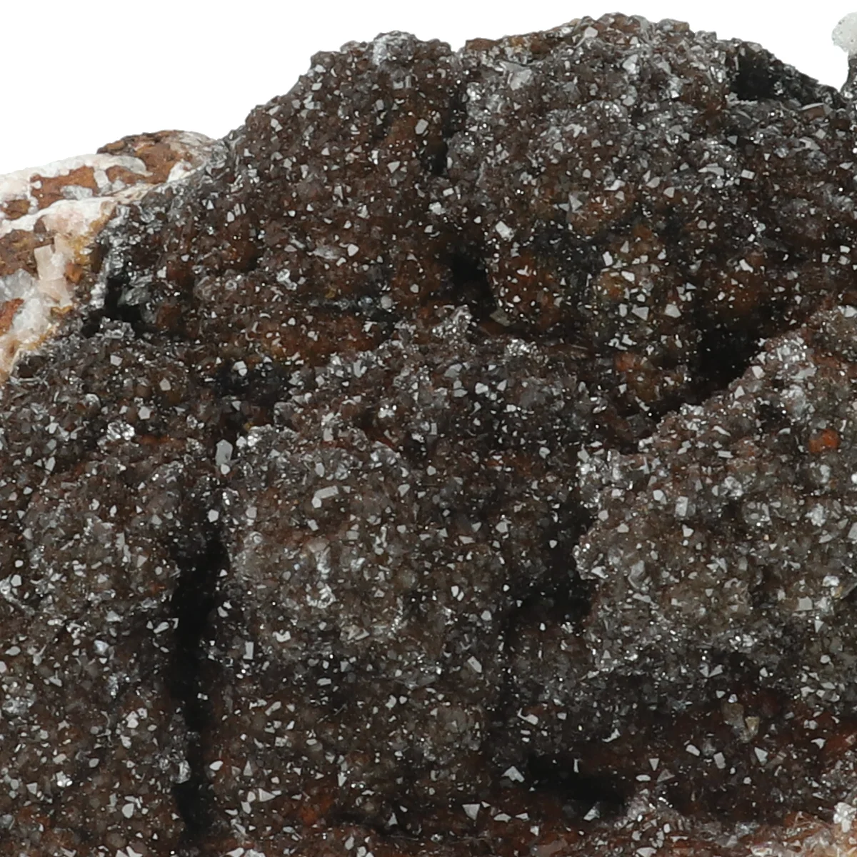 Manganiet met Kwarts 2 Manganit mit Quarz aus Marokko mit der Artikelnummer 20811