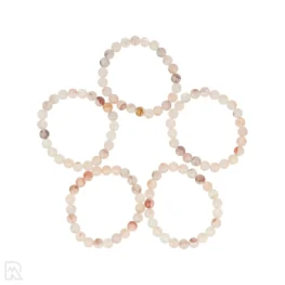 Hämatoid-Quarz-Kugel-Armband | 8 mm