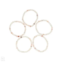 Hämatoid-Quarz-Kugel-Armband | 6 mm