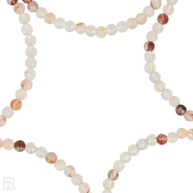 Hematoide Kwarts Kogelarmband | A - 4 mm – Bild 2