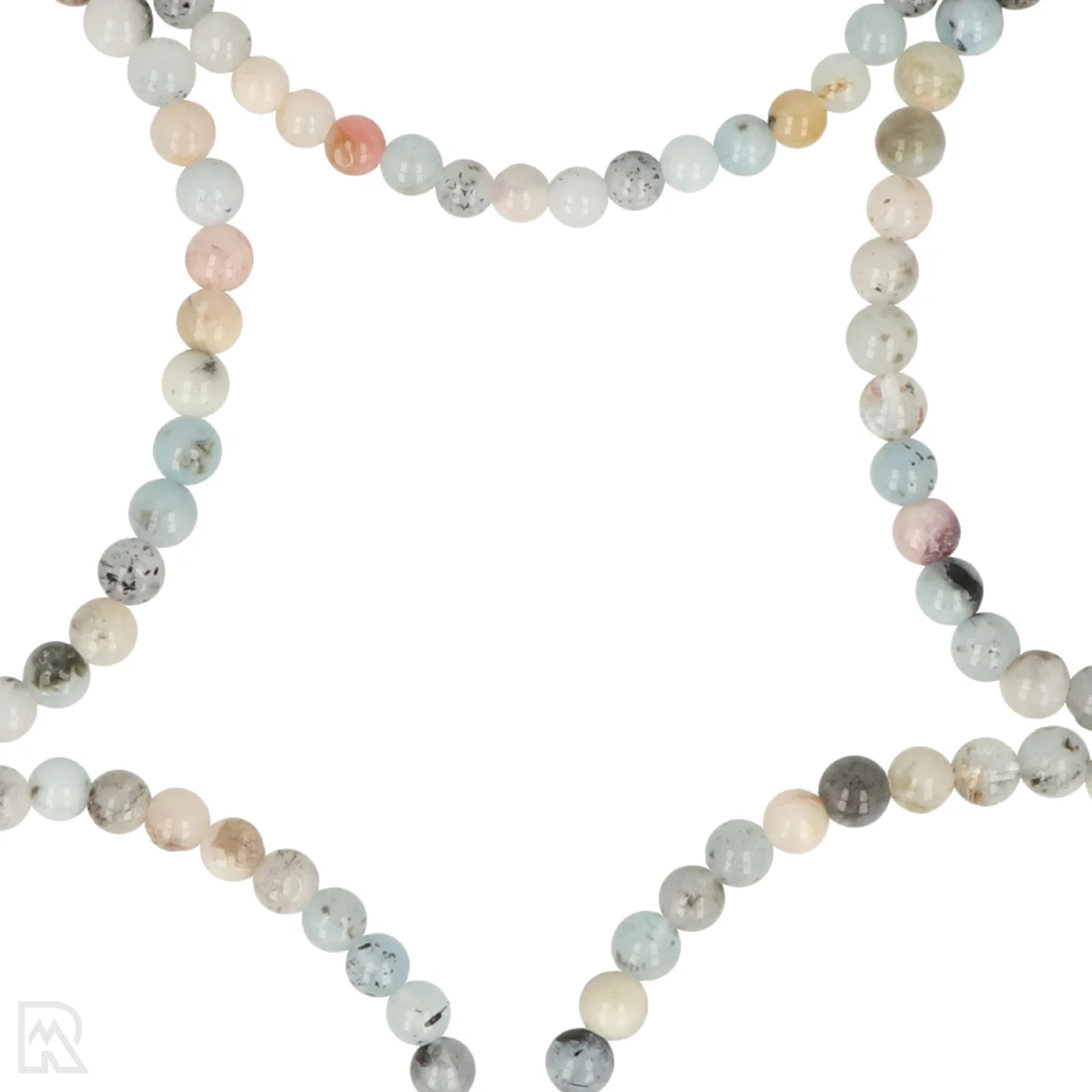 Aquamarijn Kogelarmband | B - 4 mm 2 Aquamarijn Kogelarmband | B - 4 mm - Afbeelding 2