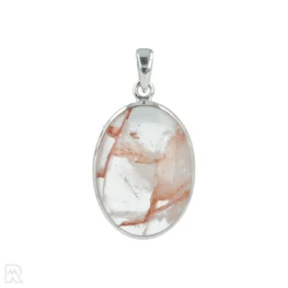 Hämatischer Quarz Silberanhänger aus Indien mit der Artikelnummer 20925