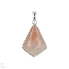 Hämatischer Quarz Silberanhänger aus Indien mit der Artikelnummer 20931