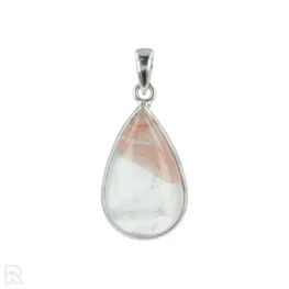 Hämatischer Quarz Silberanhänger aus Indien mit der Artikelnummer 20933