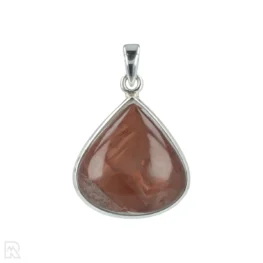 Hämatischer Quarz Silberanhänger aus Indien mit der Artikelnummer 20937