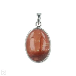 Hematoide Kwarts Zilveren Hanger uit India met artikelnummer 20940