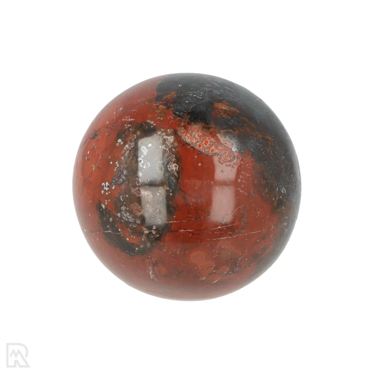 Rode Jaspis Bol 3 Rode Jaspis Bol uit Madagaskar met artikelnummer 21085