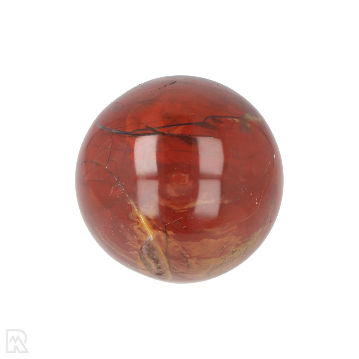 Rode Jaspis Bol 1 Rode Jaspis Bol uit Madagaskar met artikelnummer 21092