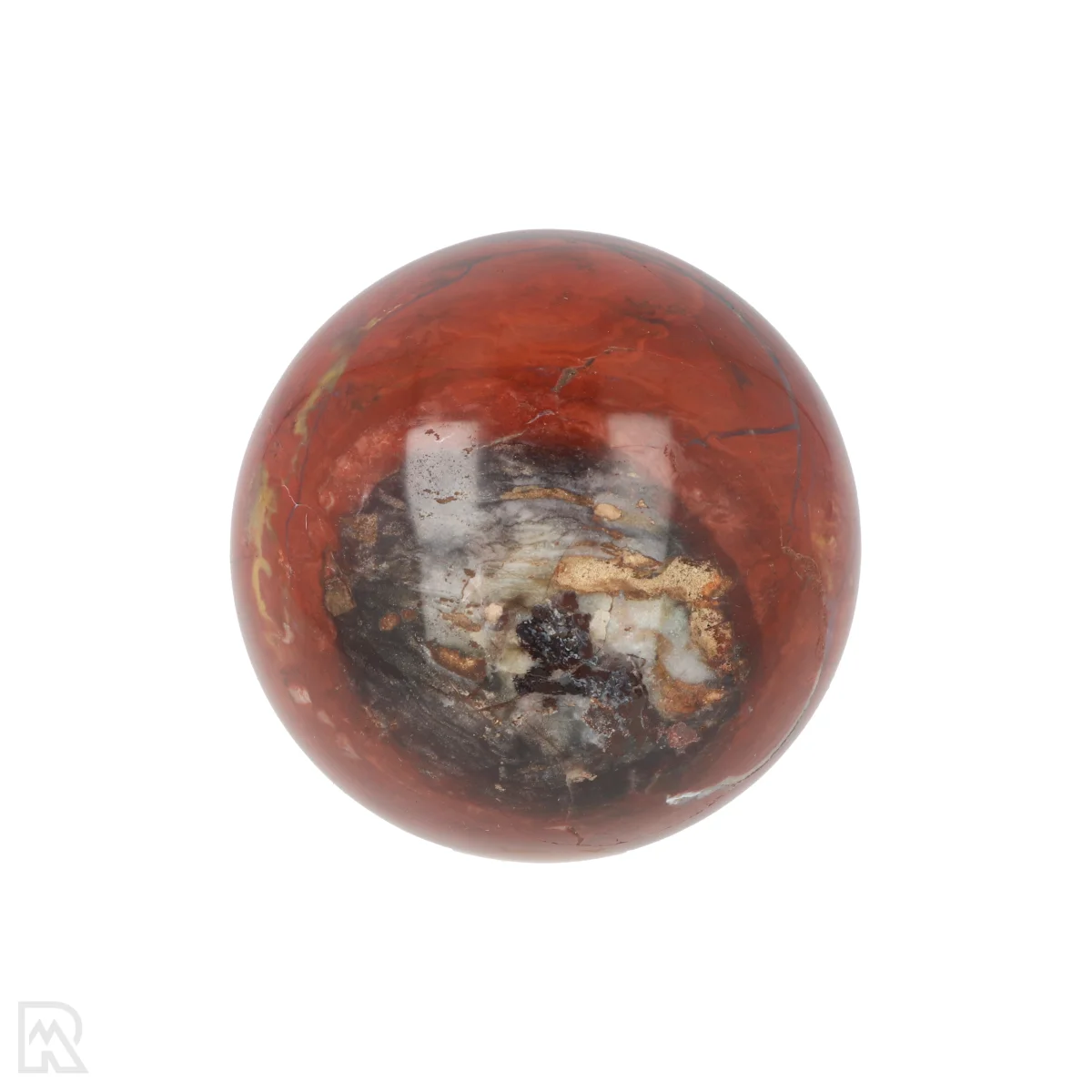 Rode Jaspis Bol 3 Rode Jaspis Bol uit Madagaskar met artikelnummer 21092