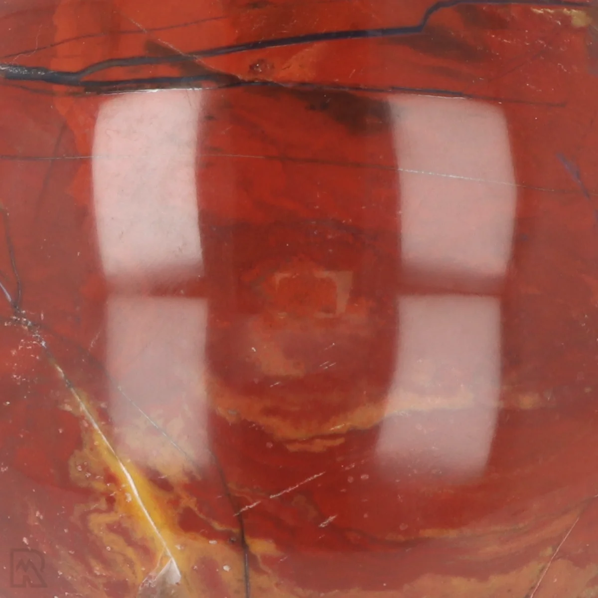 Rode Jaspis Bol 2 Rode Jaspis Bol uit Madagaskar met artikelnummer 21092