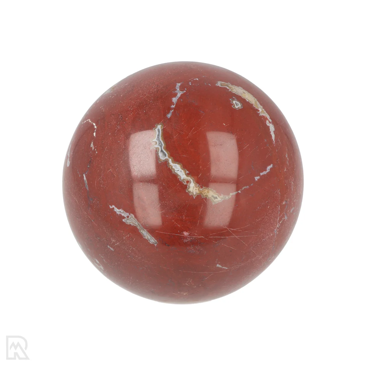 Rode Jaspis Bol 1 Rode Jaspis Bol uit Madagaskar met artikelnummer 21099