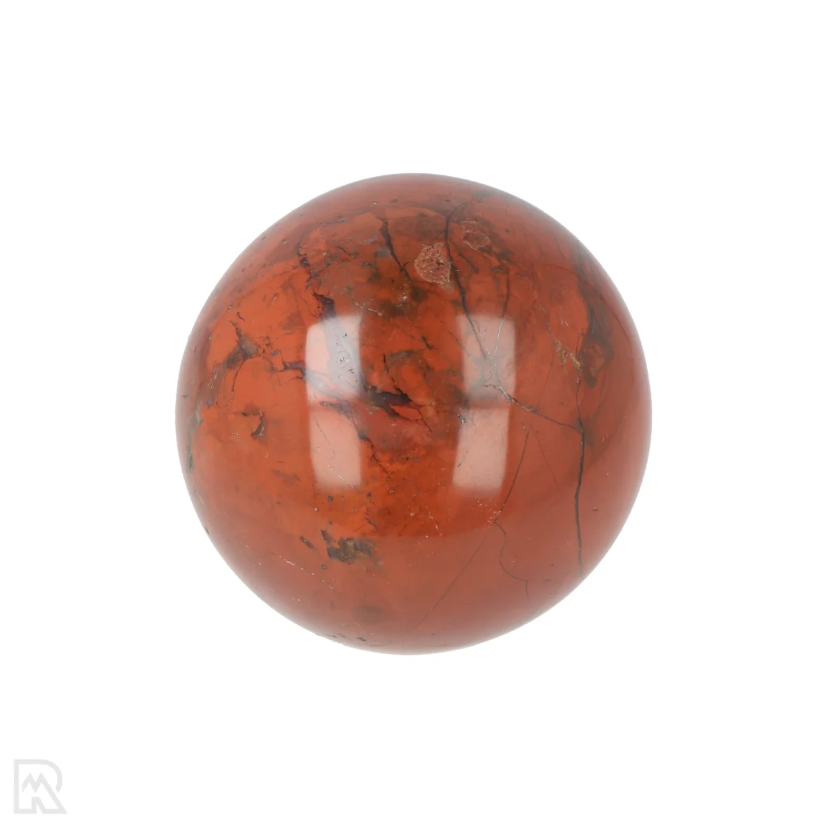 Rode Jaspis Bol 1 Rode Jaspis Bol uit Madagaskar met artikelnummer 21106