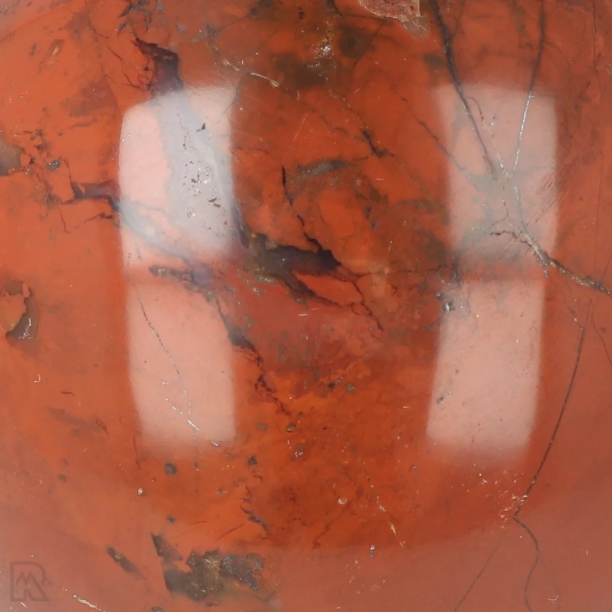 Rode Jaspis Bol 2 Rode Jaspis Bol uit Madagaskar met artikelnummer 21106