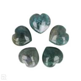 Moosachat Herz | 3 cm