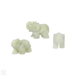Serpentine - New Jade Elephant | 4 cm