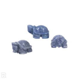 Blue Quartz Turtle | 4 cm