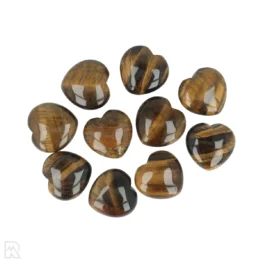 Tijgeroog Harten | 4 cm